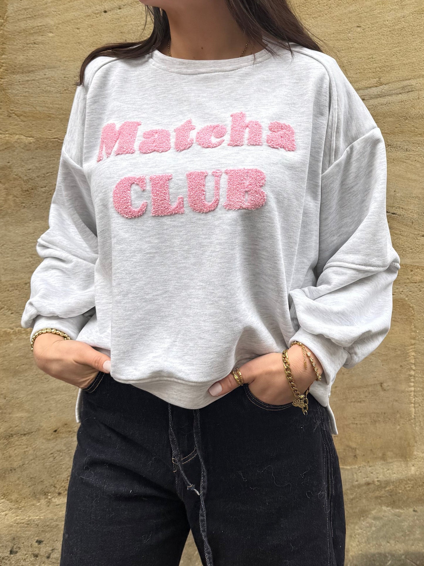 Sweatshirt Matcha Club