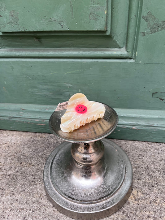 Haarklammer Pinky Smiley