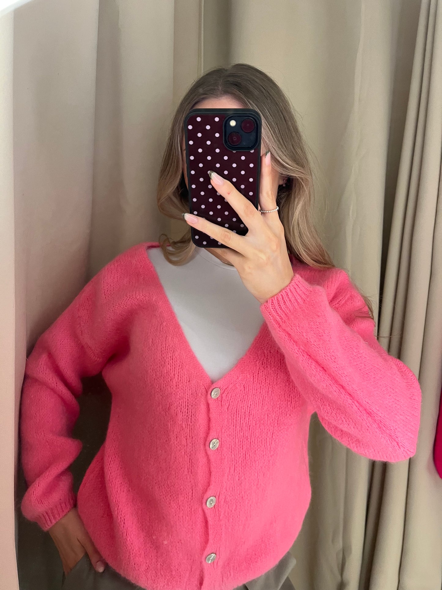 Cardigan Selly Rosa