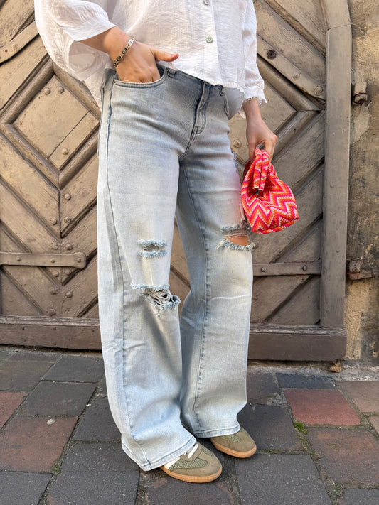 Jeans Dad Fit Ripped