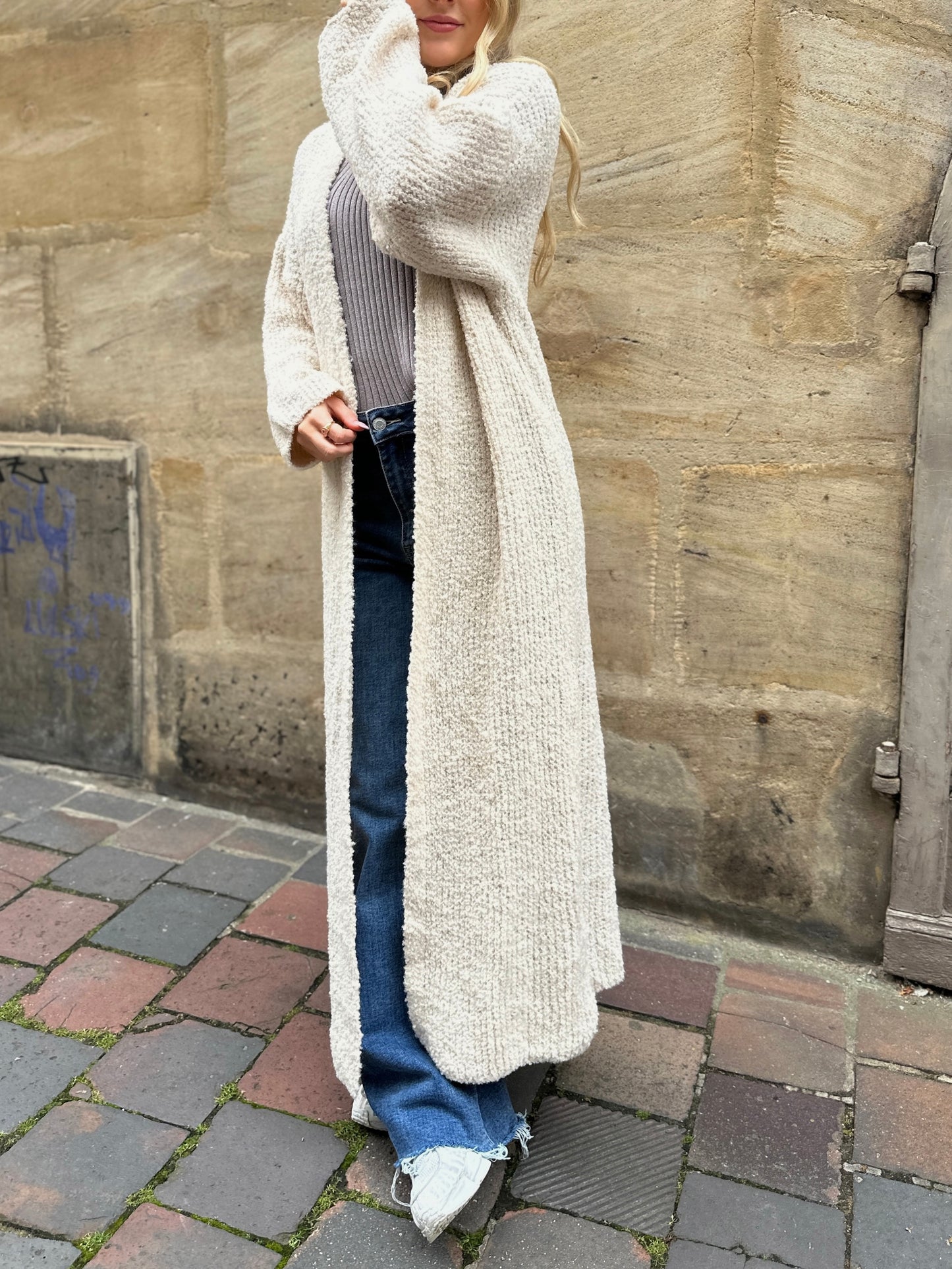 Langer kuscheliger  Cardigan