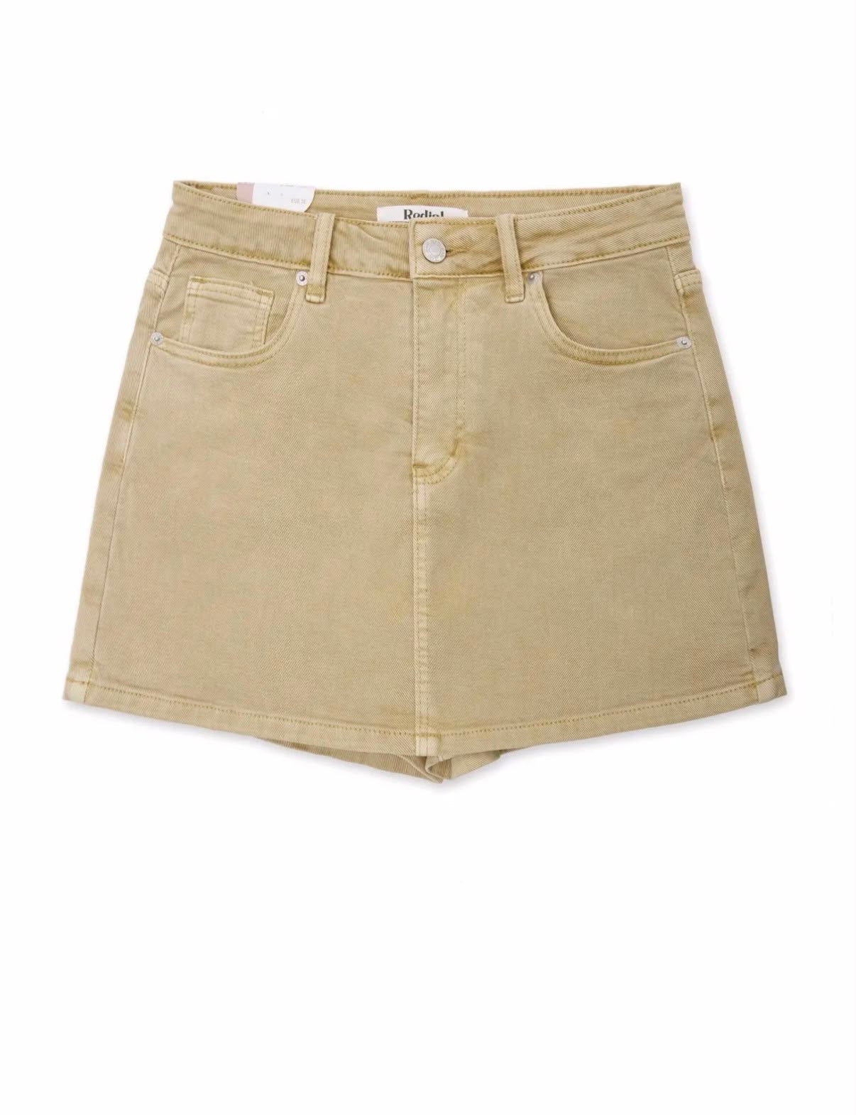 Jeansskort Caramel
