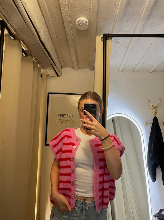 Sommerliche Strickweste