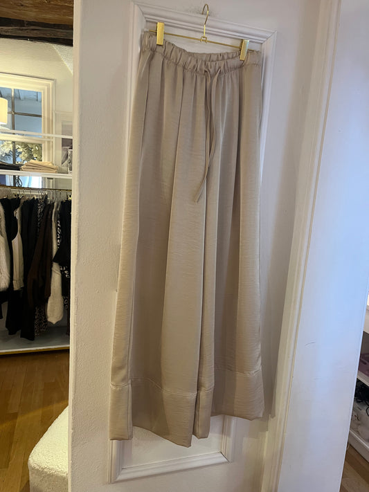 Satin Pants Livia Vanille