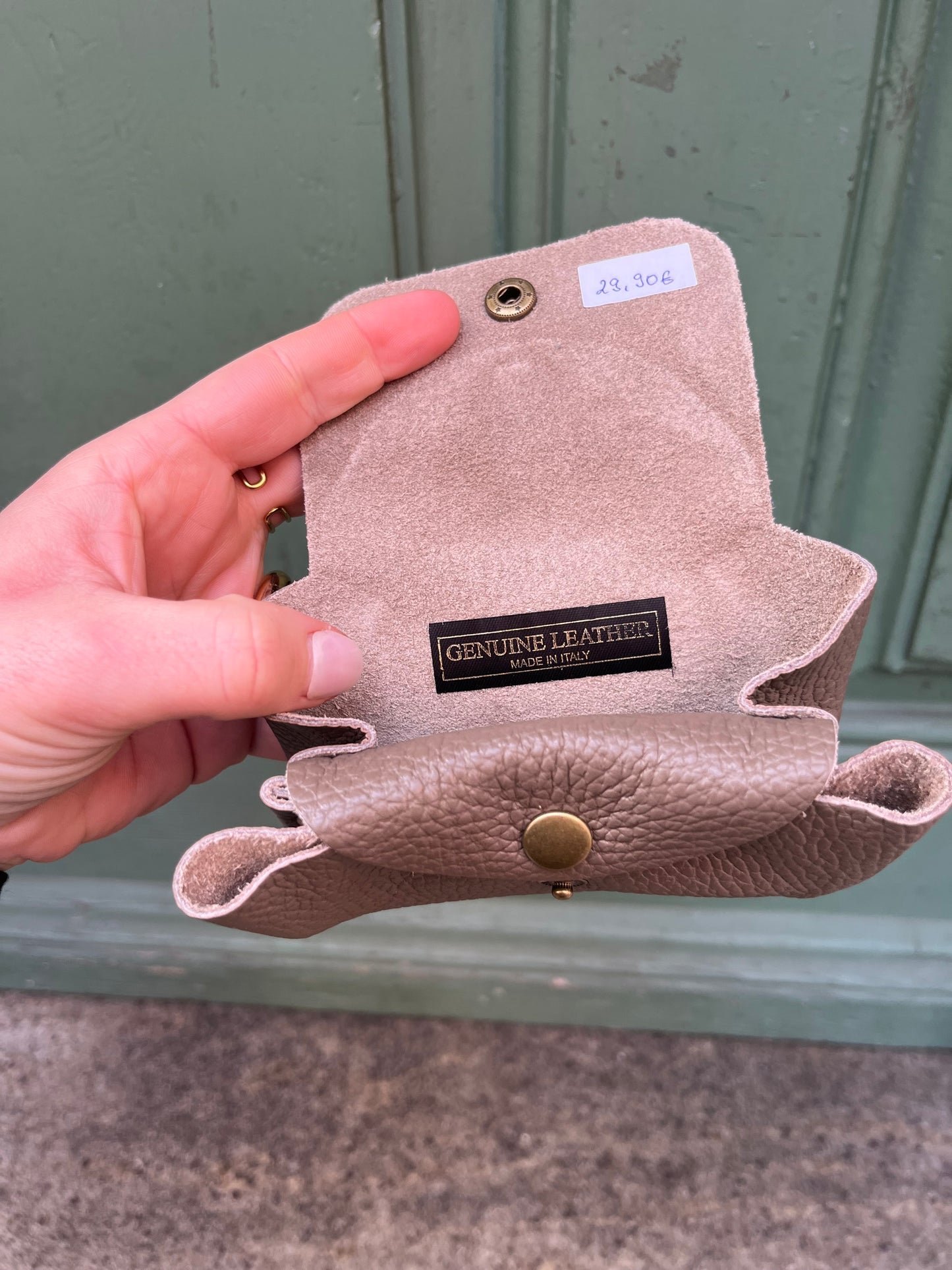 Kleiner Geldbeutel Espresso