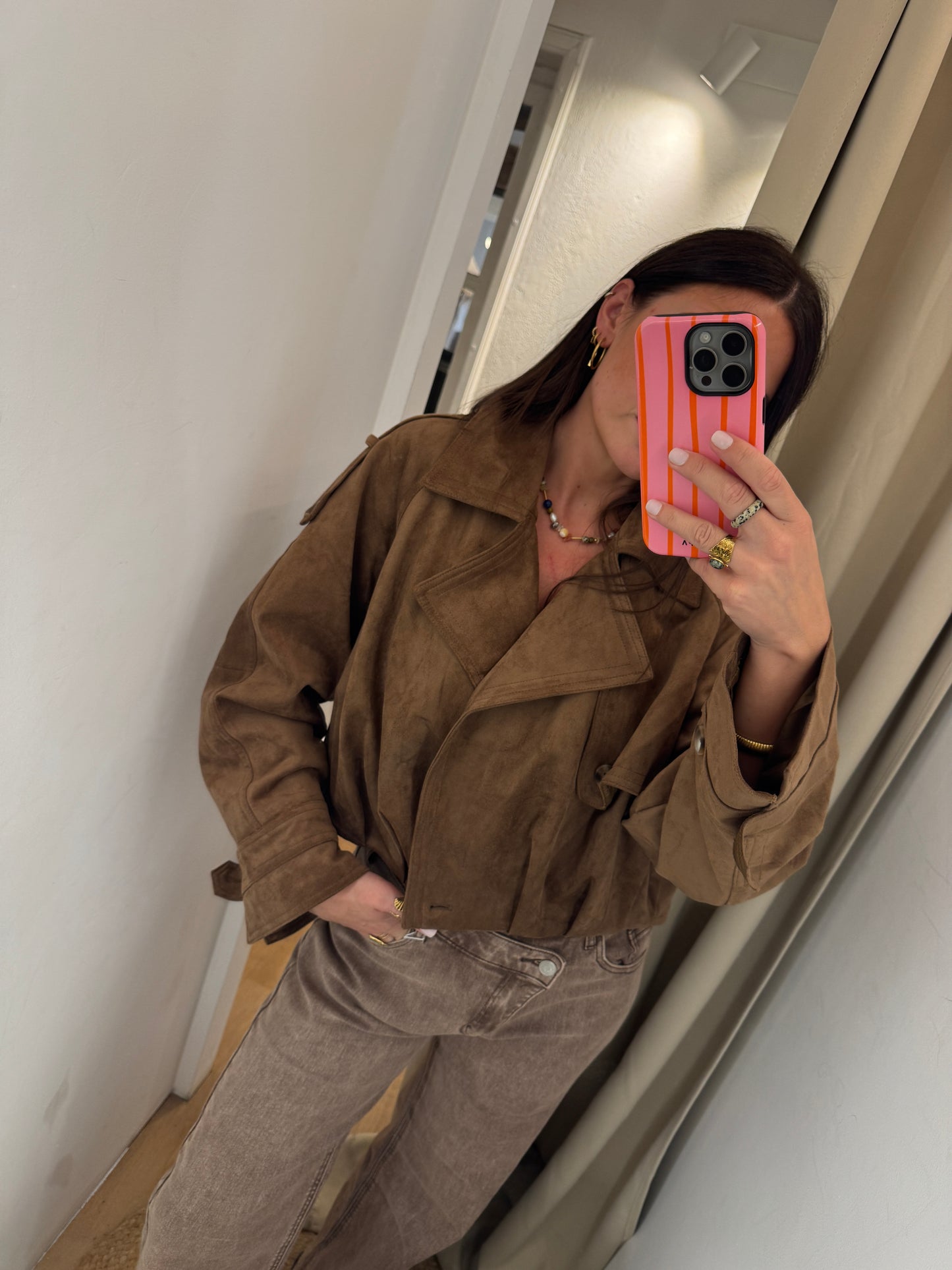 Cropped Jacke Nura