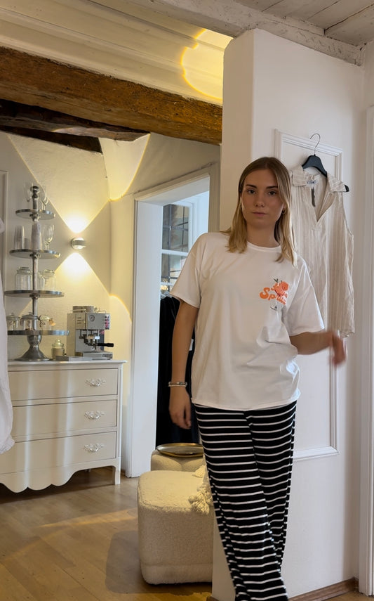 T-Shirt mit Aperol Spritz Print